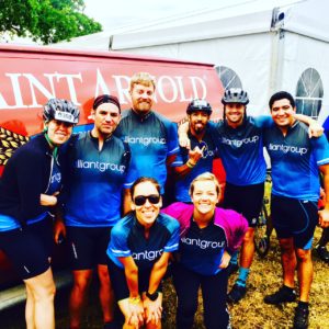 alliantgroup’s MS-150 team CRUSHED the 150 mile challenge and represented the BLUE a in STYLE!, alliantgroup Houston Info