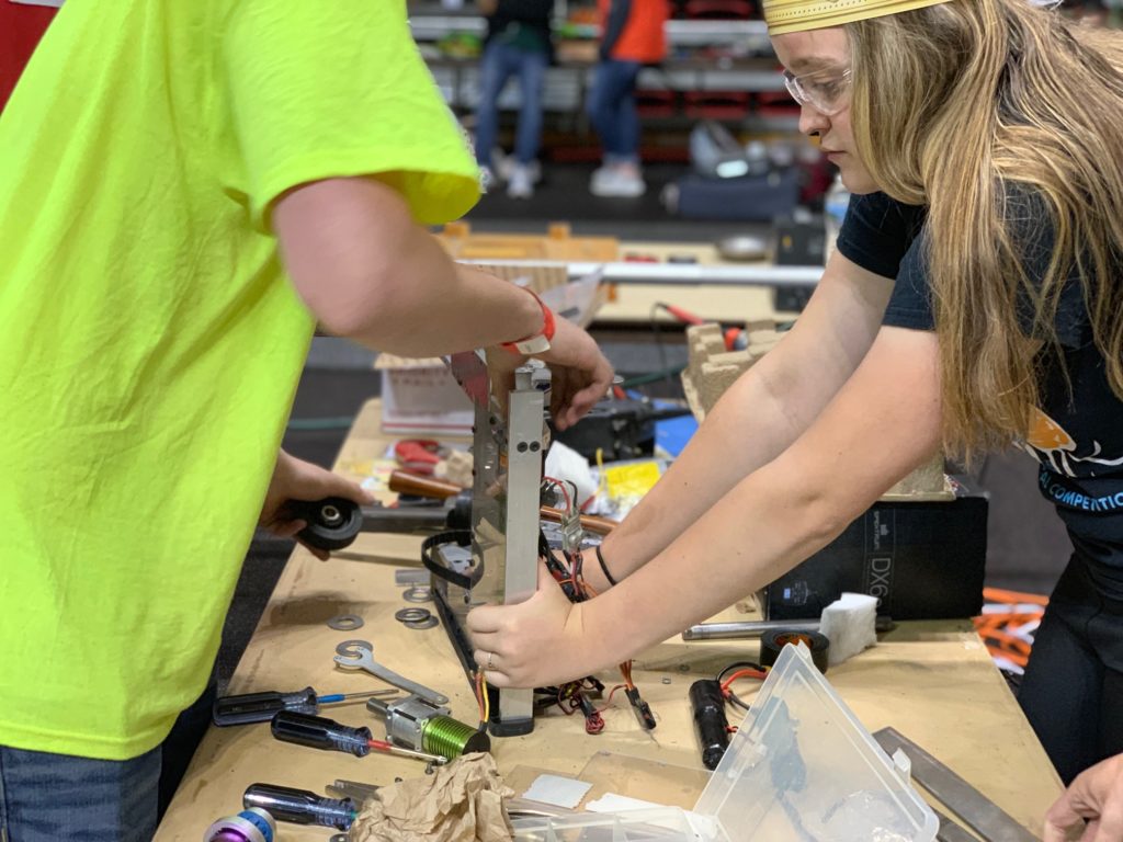 alliantgroup Volunteers Saw Sparks Fly at the 2019 National Robotics League National Championships., alliantgroup Houston Info