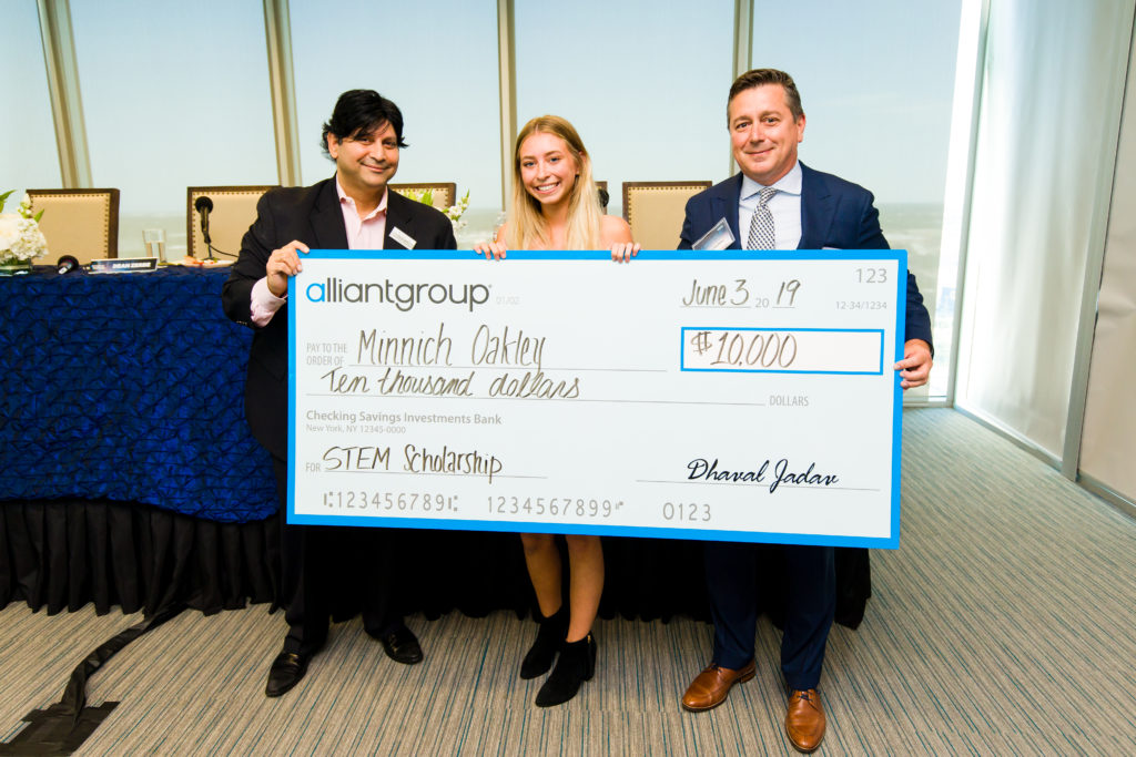 STEM Scholarship Spotlight:   Minnich Oakley, alliantgroup Houston Info