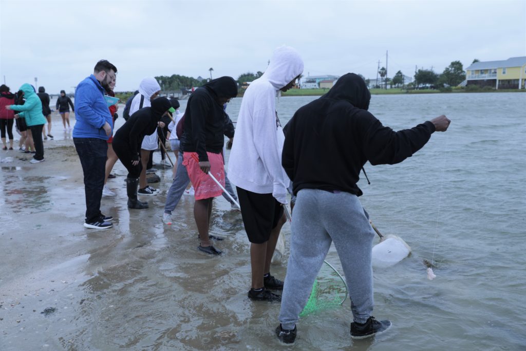 alliantgroup Sponsors Field Trip for 300 Bellaire HS Aquatic Science Students to the Bolivar Peninsula