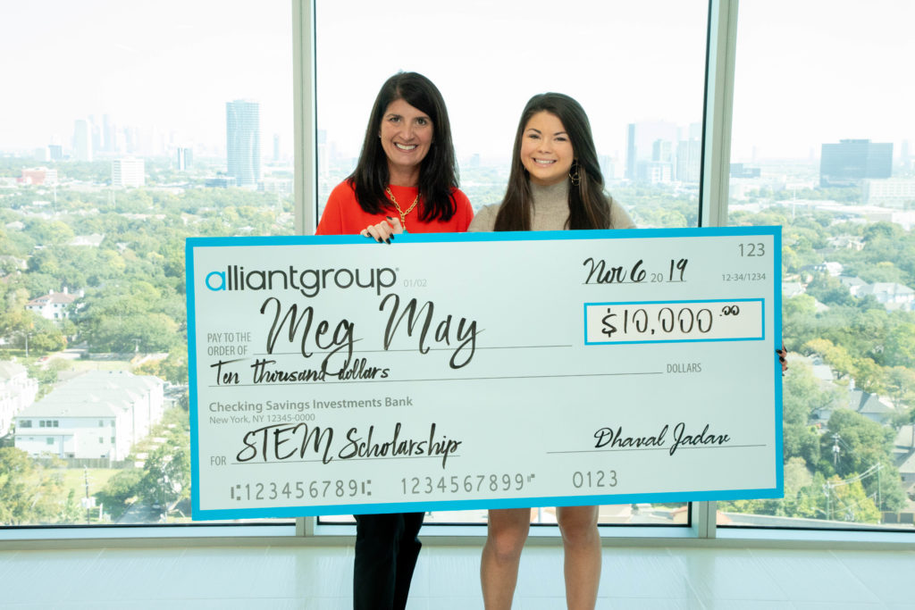 STEM Scholarship Spotlight: Meg May, alliantgroup Houston Info